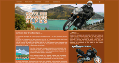 Desktop Screenshot of grandes-alpes.artimix.net